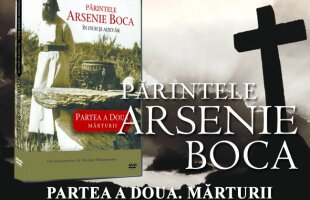 DVD – Eveniment Arsenie Boca (Partea a doua - Mărturii). Acum la toate chioşcurile, doar cu Gazeta Sporturilor