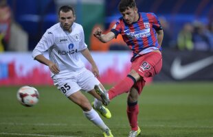 L-a stricat un gol! » După doar 13 minute în tricoul Stelei, tînărul Robert Vîlceanu ”şi-a luat lumea în cap”