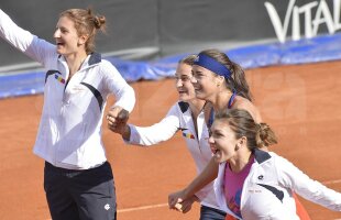 FOTO Bravo, fetelor! Sorana Cîrstea aduce al treilea punct cu Serbia şi califică România în Grupa Mondială II