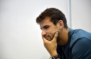 Grigor Dimitrov, favoritul numărul 1 al BRD Năstase-Ţiriac: "Sper să ajung o legendă ca Hristo Stoicikov!"