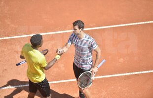 FOTO Spectacol oprit » Gael Monfils a abandonat, Grigor Dimitrov merge în finala BRD Năstase-Ţiriac Trophy