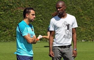 VIDEO Nu a vrut să-i lase singuri în momentele grele » Eric Abidal e la Barcelona, pentru a fi alături de foştii colegi