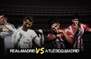 Real Madrid - Atletico Madrid e finala UEFA Champions League 2014! 15 statistici inedite despre meciul de pe Da Luz