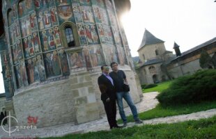 FOTO Fostul preşedinte al FC Barcelona, Joan Laporta, se află în România