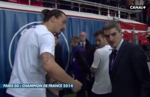 VIDEO Ibrahimovici, gata să sară la bătaie! » Un reporter l-a făcut pe Zlatan să vadă roşu în faţa ochilor :O