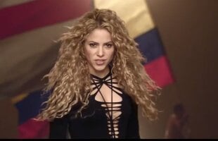 VIDEO Iubita lui Gerard Pique, Shakira, a dat din nou lovitura! Clip cu superstaruri pentru CM 2014