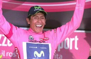 Etapa vulturilor » Nairo Quintana l-a doborît pe Rigoberto Uran şi este noul tricou roz din Turul Italiei