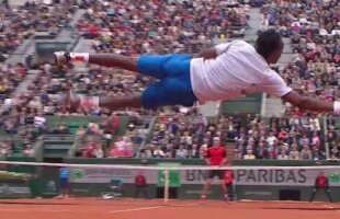 GIF-ul zilei la Roland Garros » Gael Monfils a încercat o lovitură nebună! :O