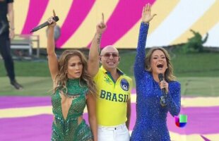 VIDEO ŞI FOTO Imagini spectaculoase din Brazilia, de la ceremonia de deschidere a Campionatului Mondial! J LO a făcut show