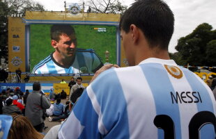 2,3 milioane de români se uitau pe TVR în momentul în care Messi a marcat golul victoriei Argentinei cu Iran!