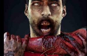 GALERIE FOTO Zombie, cîine sau rechin? » Cum a fost surprins Luis Suarez după lovitura de aseară