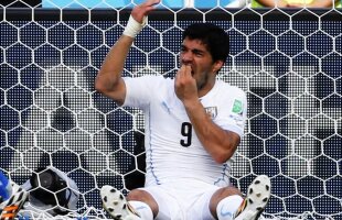 Luis Suarez spune că NU l-a muşcat pe Chiellini! Explicaţia halucinantă: "Pe mine doar mă dureau dinţii"