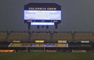 Incident la un meci din MLS! Un suporter a fost lovit de fulger la partida dintre Columbus Crew şi FC Dallas