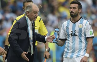 Pace Alejandro Sabella - Ezequiel Lavezzi » Antrenorul Argentinei e nevoit să-l folosească pe atacantul rebel