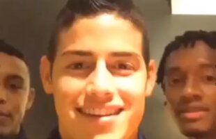 VIDEO James Rodriguez, numărul 1 şi la farse :D » Cum se distrează columbienii în cantonament înainte de sfertul cu Brazilia