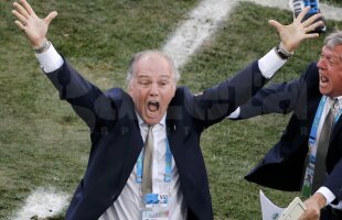 VIDEO Fază de cascadorii rîsului pe banca Argentinei » Exasperat de ratări, Alejandro Sabella a fost la un pas să cadă din picioare :D