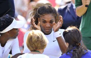 Serena Williams a vorbit pentru prima oară despre imaginile ciudate de la Wimbledon: "A fost oribil!" :S