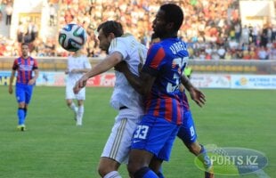 VIDEO şi FOTO Aktobe - Steaua 2-2 » "Roş-albaştrii" obţin un rezultat bun în deplasarea din Kazahstan!