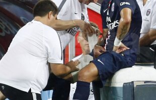 Călcîiul care te scoate din joc » De-abia revenit la PSG după un Mondial de coşmar, Thiago Silva s-a accidentat din nou