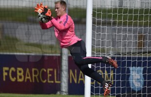 Barcelona are ghinion la portari » Goalkeeper-ul adus în această vară s-a accidentat la spate!