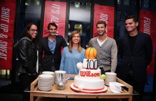 Simona Halep, Roger Federer... şi alţii :D » Campioana noastră a participat la un eveniment organizat de Wilson