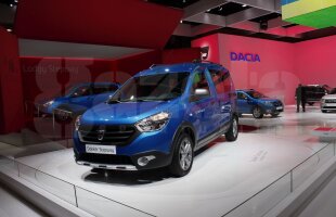 Provocarea Stepway » Dacia a prezentat la Paris cele două monovolume ale sale: Lodgy şi Dokker