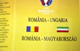 FOTO Ultraşii unguri şi-au păstrat calmul pînă cînd au văzut pliantele cu gafa Jandarmeriei » "Slugilor!"