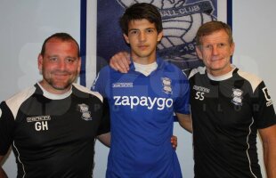 A debutat la seniori! » David Popa a fost folosit în prima echipă a celor de la Birmingham City la doar 16 ani