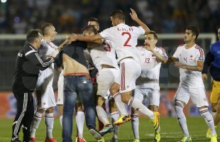 VIDEO "Respect pentru ce ai făcut" » Gest impresionant al unui fotbalist sîrb după scandalul de la Serbia - Albania