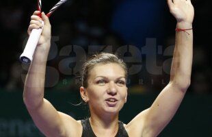 VIDEO Mesaj emoţionant al Simonei Halep după victoria în faţa Serenei Williams: ”Mulţumesc românilor care au venit aşa departe pentru a mă susţine”