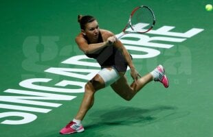 Reacţie de mare jucătoare a Simonei Halep după înfrîngerea categorică în faţa Serenei Williams!