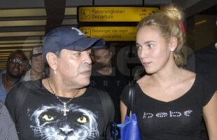 Diego Maradona a fost filmat cu telefonul mobil de iubita sa chiar în timp ce-o lovea: ”Un psihopat bătăuş!”