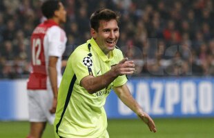 VIDEO "Dublă" pentru Lionel Messi în meciul cu Ajax! Argentinianul l-a egalat pe Raul în topul marcatorilor din UEFA Champions League