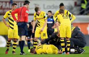 VIDEO Horrorussia! » Dortmund, de la 2-0 la 2-2 cu Paderborn. Marco Reus s-a accidentat!