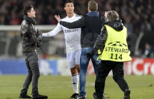 Asalt la Cristiano » Stewarzii s-au pus baraj între Ronaldo şi doi fani elveţieni