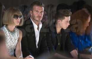 David Beckham şi fiul său Brooklyn au fost implicaţi într-un accident rutier