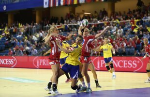 FOTO Norvegia - România 27-19 » Jucătoarele lui Tadici au pierdut meciul de debut la Campionatul European