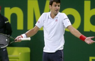 După umilinţa suferită de Rafael Nadal, şi Novak Djokovici a fost eliminat prematur de la Doha!