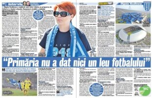 Olguţa Vasilescu este mîndră de interviul acordat Gazetei » L-a distribuit pe facebook