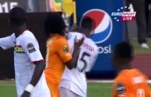 VIDEO Faza zilei la Cupa Africii » Gervinho l-ar face invidios şi pe Lucian Bute cu croşeul aplicat unui adversar