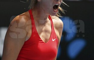 Maria Şarapova s-a chinuit în turul doi la Australian Open! Rusoaica a salvat două mingi de meci