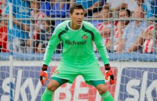 Costel Pantilimon: "Vreau să am prestaţii bune la Sunderland şi să mă calific cu România la EURO 2016"