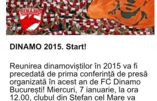 Dinamo a lansat azi o aplicaţie mobilă destinată fanilor: "În returul campionatului vom rezolva şi problema clasamentului. Nu vom mai fi pe a doua pagină a aplicaţiei" :D