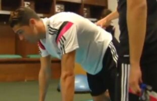 VIDEO Cum se pregăteşte Cristiano Ronaldo fără minge, după cartonaşul roşu văzut în meciul cu Cordoba