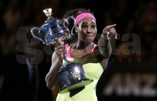 Gest emoţionant al Serenei Williams, după ce a servit 88 de aşi la Australian Open