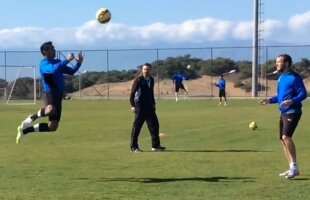 VIDEO Primele imagini cu Bănel Nicoliţă la Viitorul » Mijlocaşul a refuzat să se bată la titlu cu Steaua!
