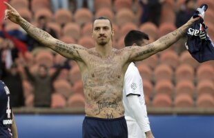 VIDEO Povestea tatuajelor lui Zlatan Ibrahimovici » "805 milioane de nume"