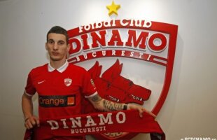 Noul transfer al lui Dinamo are obiective măreţe: "Vreau să joc cel mai bun fotbal al meu"