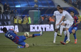 Steaua fără reacţie! » Călcîiul lui Ahile al campioanei: dacă e condusă nu reuşeşte să revină