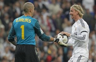 Victor Valdes şi Guti au intrat în febra El Clasico » Ăsta da pariu! Ce face cel care va pierde :D